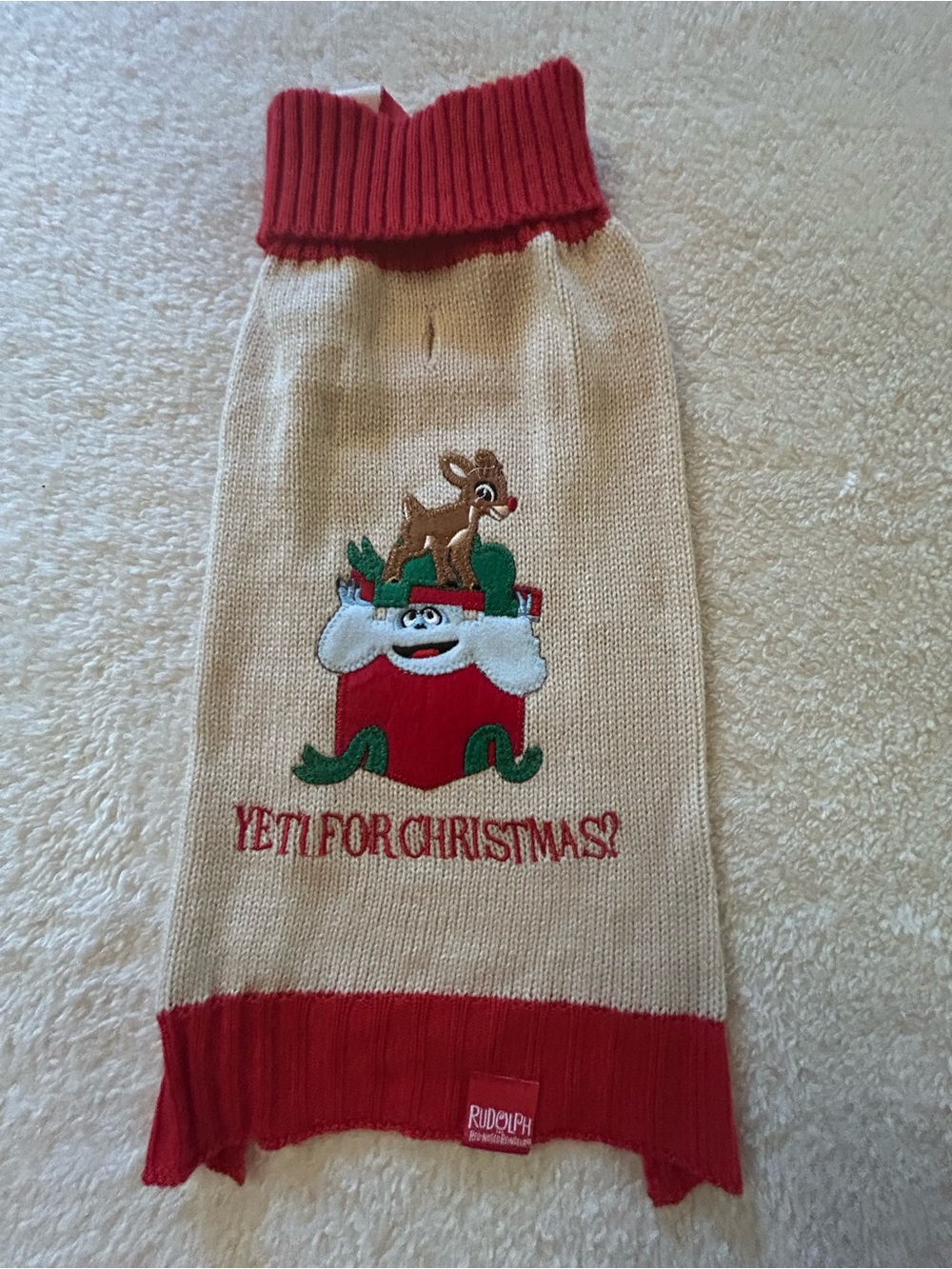 Small Rudolph 'Yeti for Christmas?' Holiday Sweater